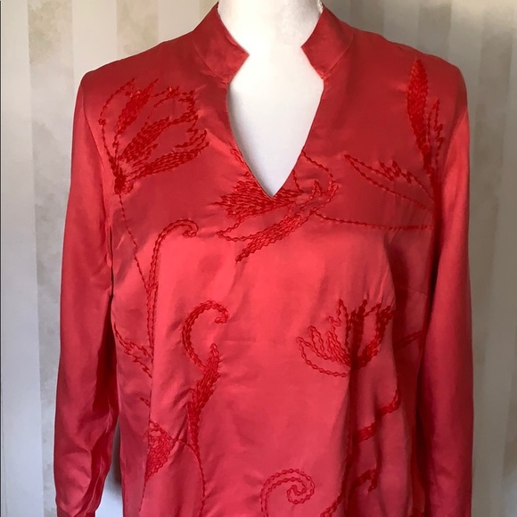 Soft Surroundings Embroidered Tunic - Picture 1 of 6